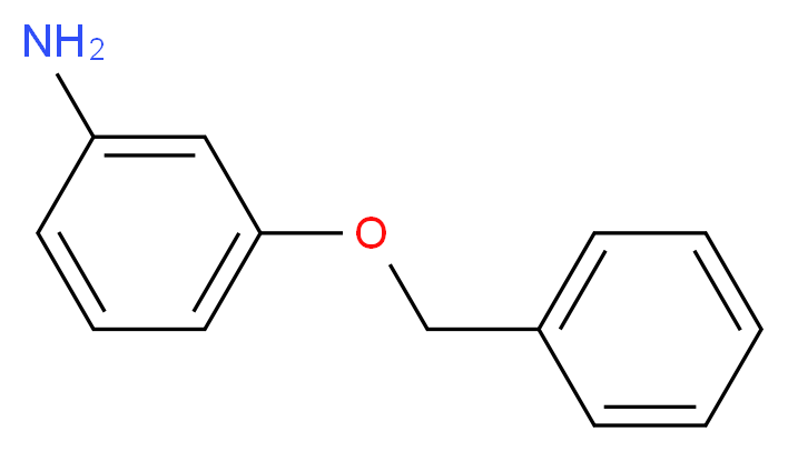 3-苄氧基苯胺_分子结构_CAS_1484-26-0)