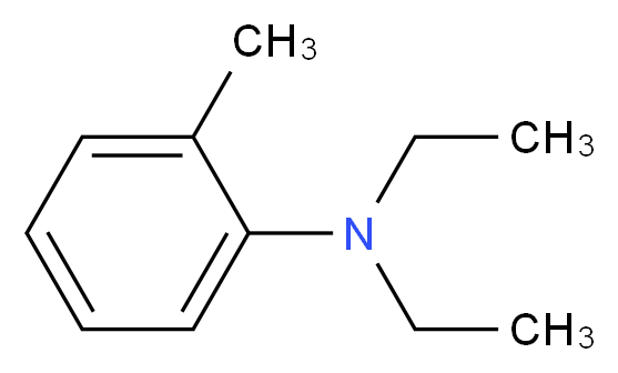 N,N-Diethyl-2-methylaniline_分子结构_CAS_606-46-2)