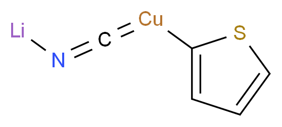 lithio[(thiophen-2-ylcopperylidene)methylidene]amine_分子结构_CAS_112426-02-5