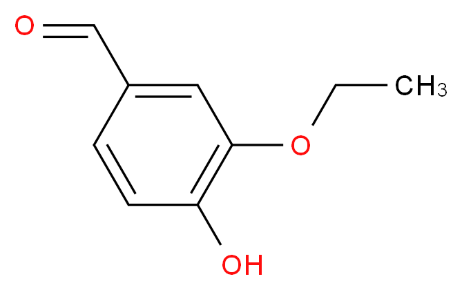 3-ETHOXY-4-HYDROXYBENZALDEHYDE_分子结构_CAS_121-32-4)