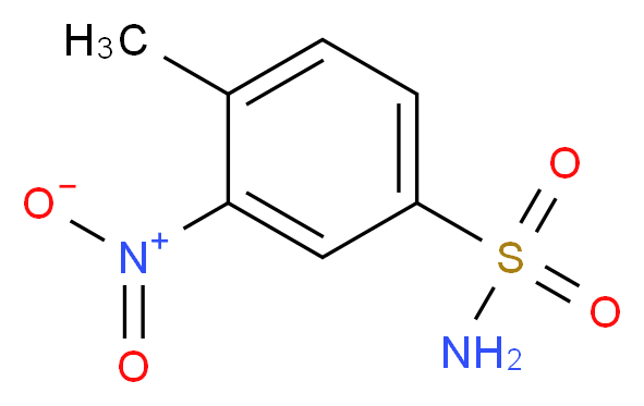 4-Methyl-3-nitrobenzenesulfonamide_分子结构_CAS_6949-23-1)