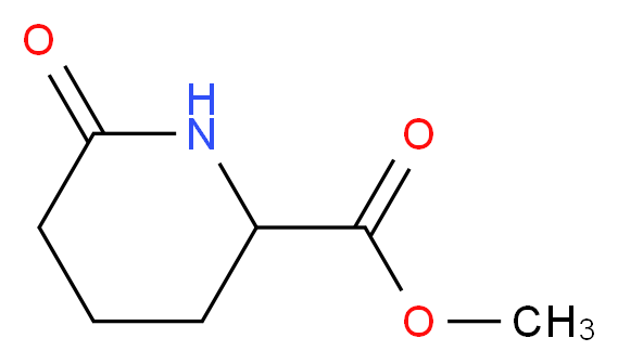 methyl 6-oxopiperidine-2-carboxylate_分子结构_CAS_111479-60-8