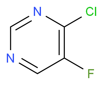 4-chloro-5-fluoropyrimidine_分子结构_CAS_347418-42-2