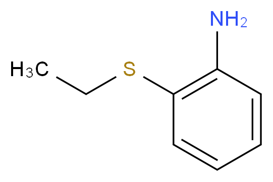 2-(ethylsulfanyl)aniline_分子结构_CAS_13920-91-7)