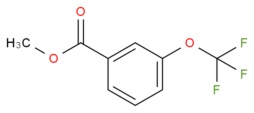 Methyl 3-(Trifluoromethoxy)benzoate_分子结构_CAS_148438-00-0)