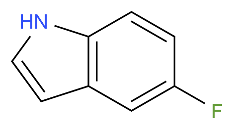 5-fluoro-1H-indole_分子结构_CAS_240812-93-5