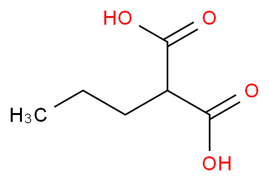 2-Propylmalonic acid_分子结构_CAS_616-62-6)