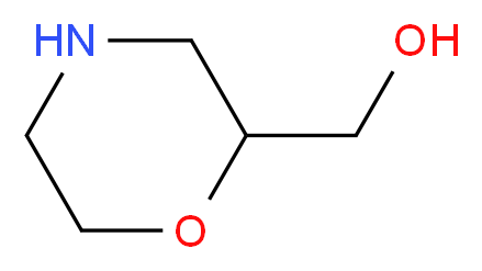 Morpholin-2-ylmethanol_分子结构_CAS_)