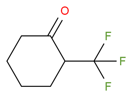 2-(trifluoromethyl)cyclohexan-1-one_分子结构_CAS_56734-74-8