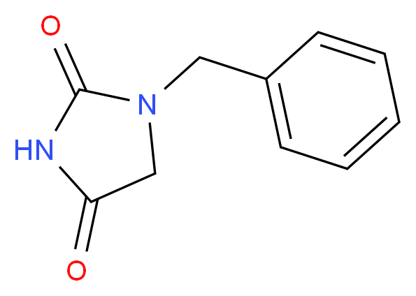 n-benzylhydantoin_分子结构_CAS_1781414)