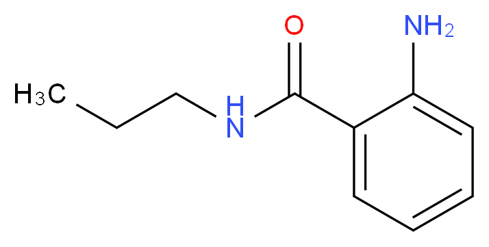 2-amino-N-propylbenzamide_分子结构_CAS_56814-10-9