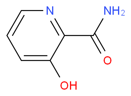 3-Hydroxypyridine-2-carboxamide_分子结构_CAS_933-90-4)