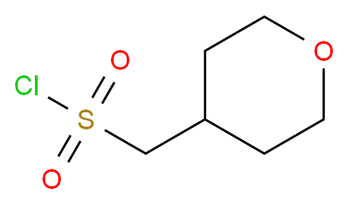 oxan-4-ylmethanesulfonyl chloride_分子结构_CAS_264608-29-9