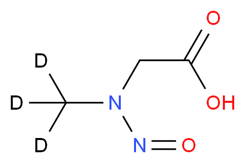 N-Nitrososarcosine-d3_分子结构_CAS_1189871-94-0)