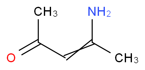 4-Aminopent-3-en-2-one 95+%_分子结构_CAS_1118-66-7)