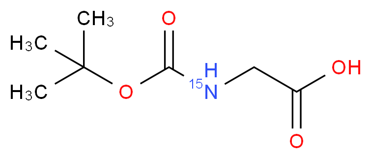 Boc-Gly-OH-15N_分子结构_CAS_106665-75-2)
