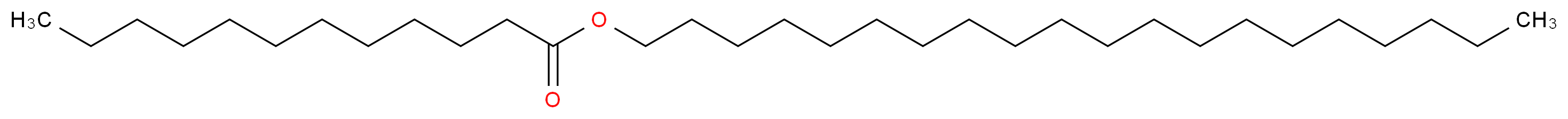 Arachidyl dodecanoate_分子结构_CAS_36617-18-2)