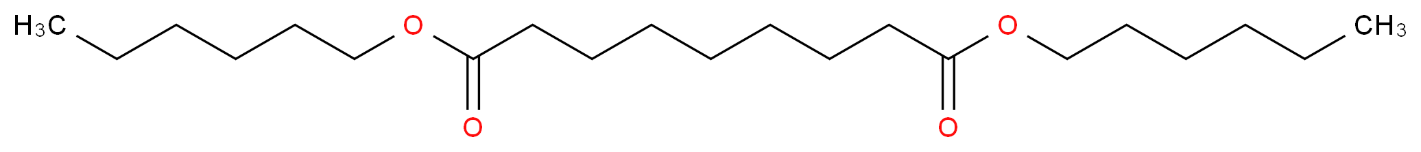 1,9-dihexyl nonanedioate_分子结构_CAS_109-31-9