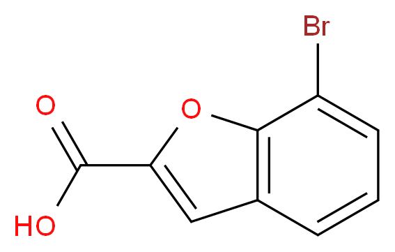 7-bromo-1-benzofuran-2-carboxylic acid_分子结构_CAS_550998-59-9)