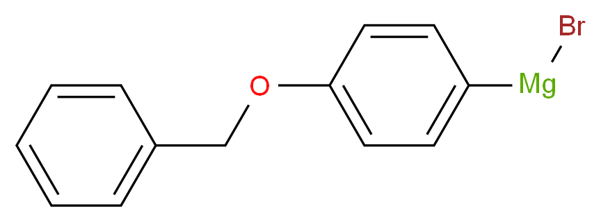 [4-(benzyloxy)phenyl](bromo)magnesium_分子结构_CAS_120186-59-6