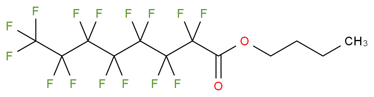 Butyl perfluorooctanoate 97%_分子结构_CAS_)