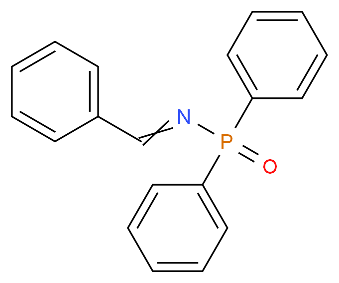 N-亚苄基-P,P-二苯基次膦酸酰胺_分子结构_CAS_67764-52-7)