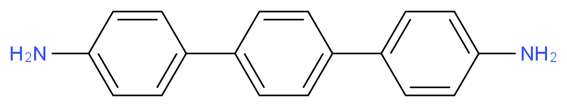 4-[4-(4-aminophenyl)phenyl]aniline_分子结构_CAS_3365-85-3