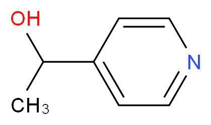 1-(Pyridin-4-yl)ethanol_分子结构_CAS_23389-75-5)