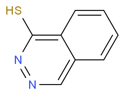 phthalazine-1-thiol_分子结构_CAS_16015-46-6