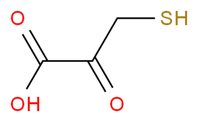 2-oxo-3-sulfanylpropanoic acid_分子结构_CAS_2464-23-5