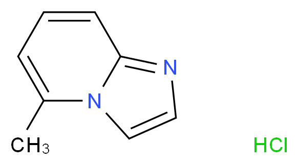 5-methylimidazo[1,2-a]pyridine hydrochloride_分子结构_CAS_5857-49-8