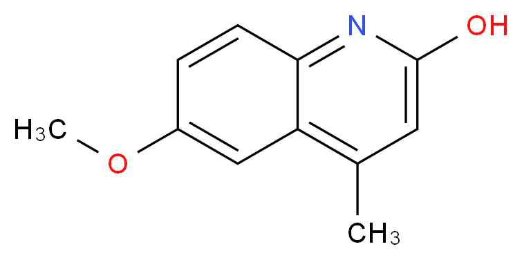 6-METHOXY-4-METHYL-QUINOLIN-2-OL_分子结构_CAS_5342-23-4)