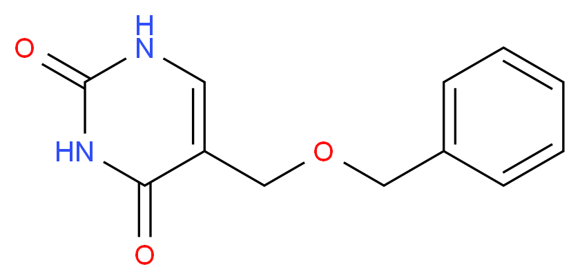 5-(Benzyloxymethyl)uracil 98%_分子结构_CAS_7295-02-5)