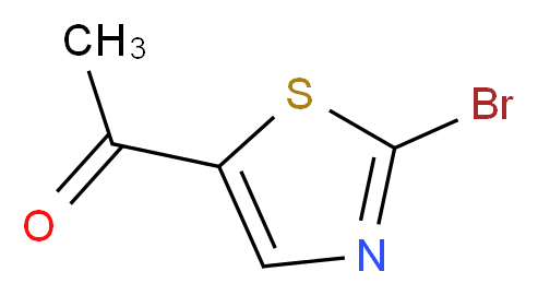 1-(2-bromothiazol-5-yl)ethanone_分子结构_CAS_1161776-13-1)