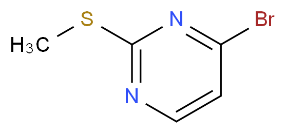 4-Bromo-2-(methylthio)pyrimidine_分子结构_CAS_959236-97-6)
