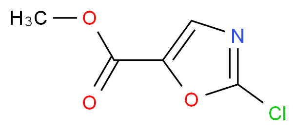 Methyl 2-chloro-1,3-oxazole-5-carboxylate_分子结构_CAS_934236-41-6)