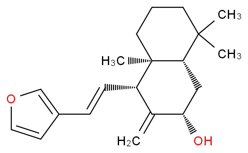 Coronarin A_分子结构_CAS_119188-33-9)