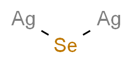 硒化银(I)_分子结构_CAS_1302-09-6)