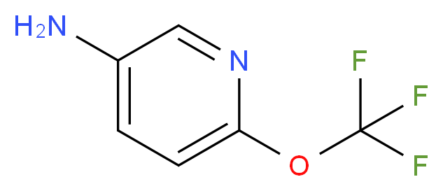 6-(trifluoromethoxy)pyridin-3-amine_分子结构_CAS_135900-33-3