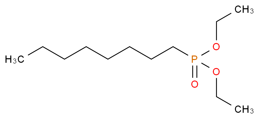 diethyl octylphosphonate_分子结构_CAS_1068-07-1