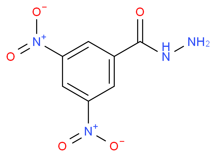 3,5-Dinitro-benzoic acid hydrazide_分子结构_CAS_2900-63-2)