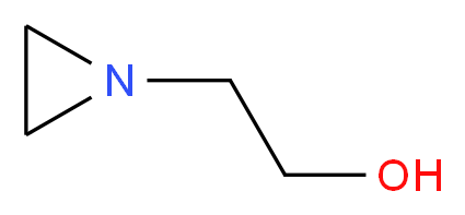 2-(AZIRIDINYL)ETHANOL_分子结构_CAS_1072-52-2)