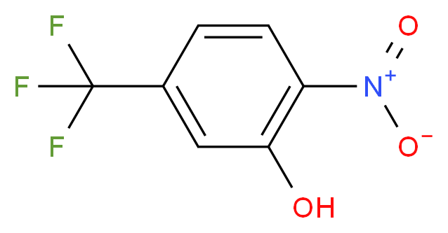 3-Hydroxy-4-nitrobenzotrifluoride_分子结构_CAS_402-17-5)