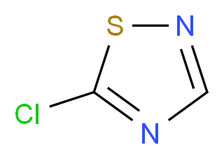 5-chloro-1,2,4-thiadiazole_分子结构_CAS_38362-15-1