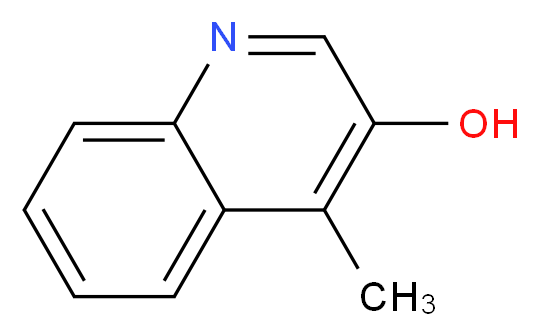 4-methylquinolin-3-ol_分子结构_CAS_6220-93-5
