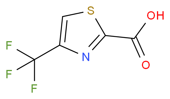 4-(TRIFLUOROMETHYL)THIAZOLE-2-CARBOXYLIC ACID_分子结构_CAS_944900-55-4)