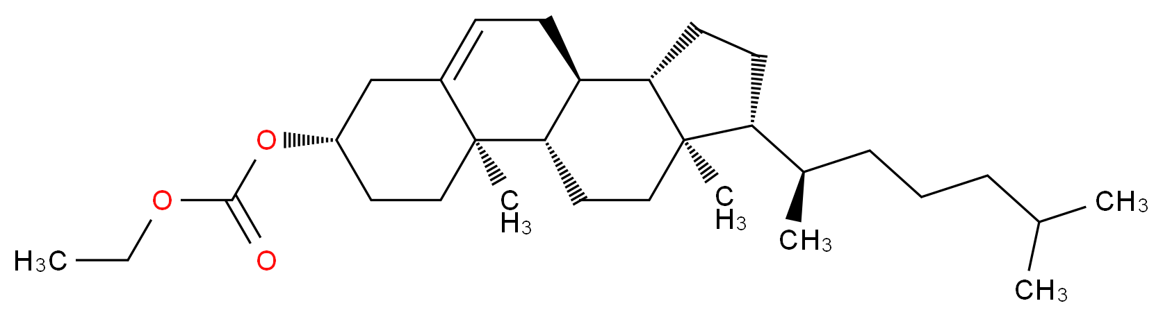 胆甾醇乙基碳酸酯_分子结构_CAS_23836-43-3)