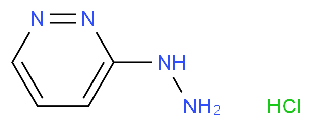 3-hydrazinylpyridazine hydrochloride_分子结构_CAS_)