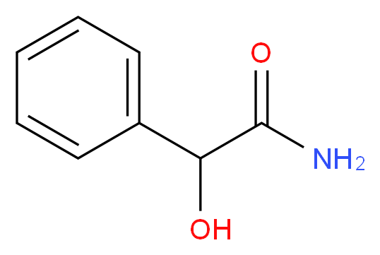 (±)-扁桃酰胺_分子结构_CAS_4410-31-5)