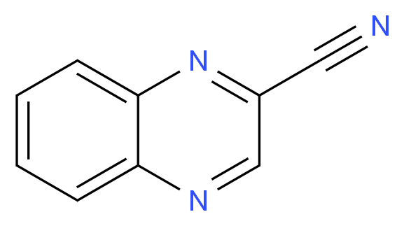 quinoxaline-2-carbonitrile_分子结构_CAS_7483-33-2